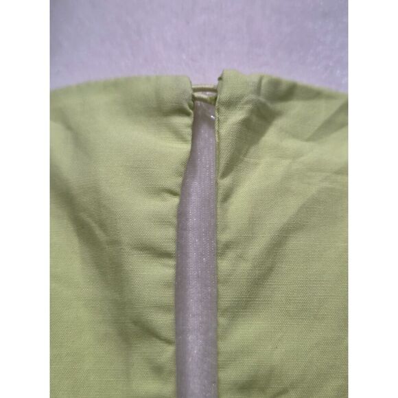 English Factory Highlighter Yellow Ruffle Babydoll Pockets Shirt Dress, XS - Picture 13 of 16